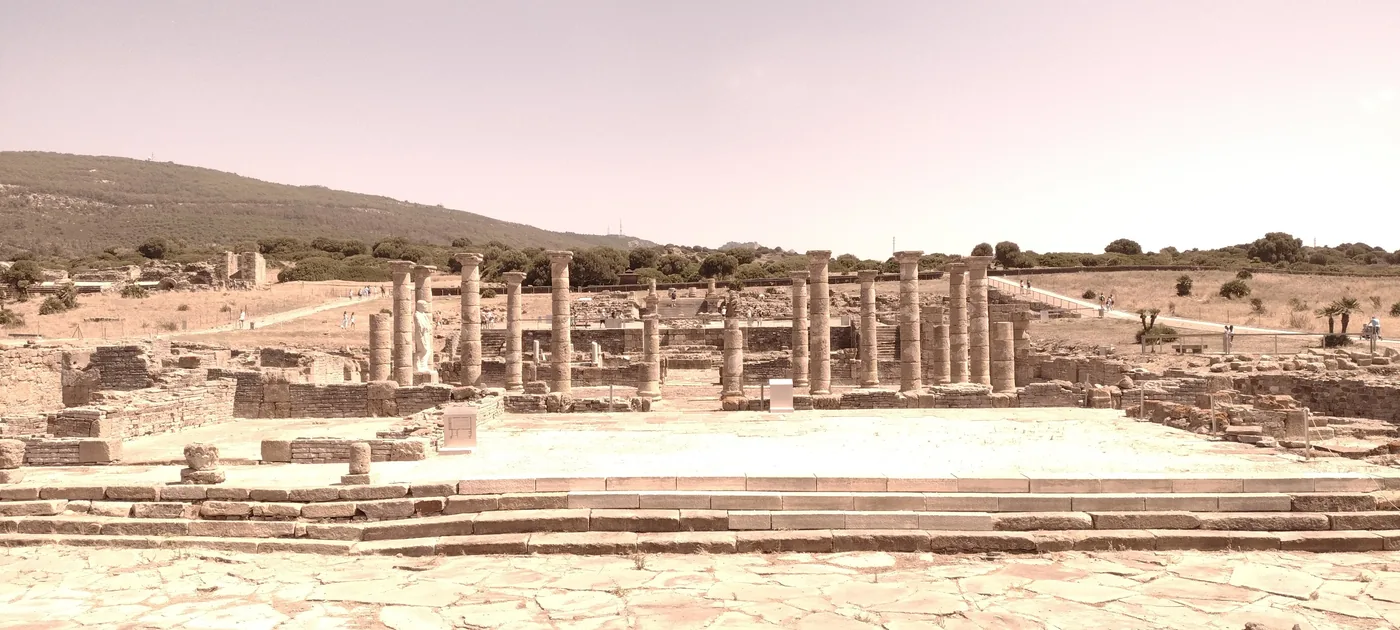 Το ρωμαϊκό φόρουμ στο Baelo Claudia, Κάδιθ, Ισπανία